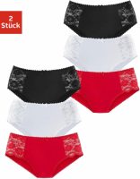 PETITE FLEUR Heupslip met gebloemde kant opzij (6 stuks)