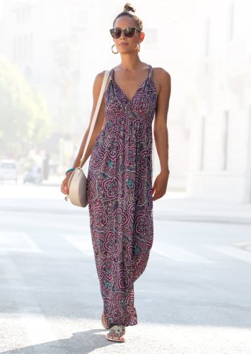 Lascana Maxi-jurk met paisley patroon