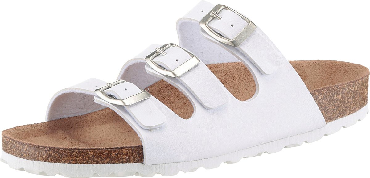 CITY WALK Slippers met suèdeleren voetbed
