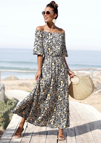 Lascana Maxi-jurk met bloemenprint