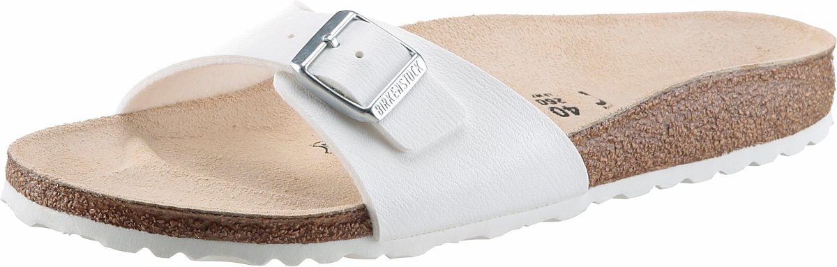 Birkenstock Slippers Madrid smalle schoenwijdte, met ergonomisch gevormd voetbed