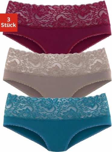 Vivance Slip met brede kanten boordjes (3 stuks)