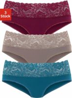 Vivance Slip met brede kanten boordjes (3 stuks)