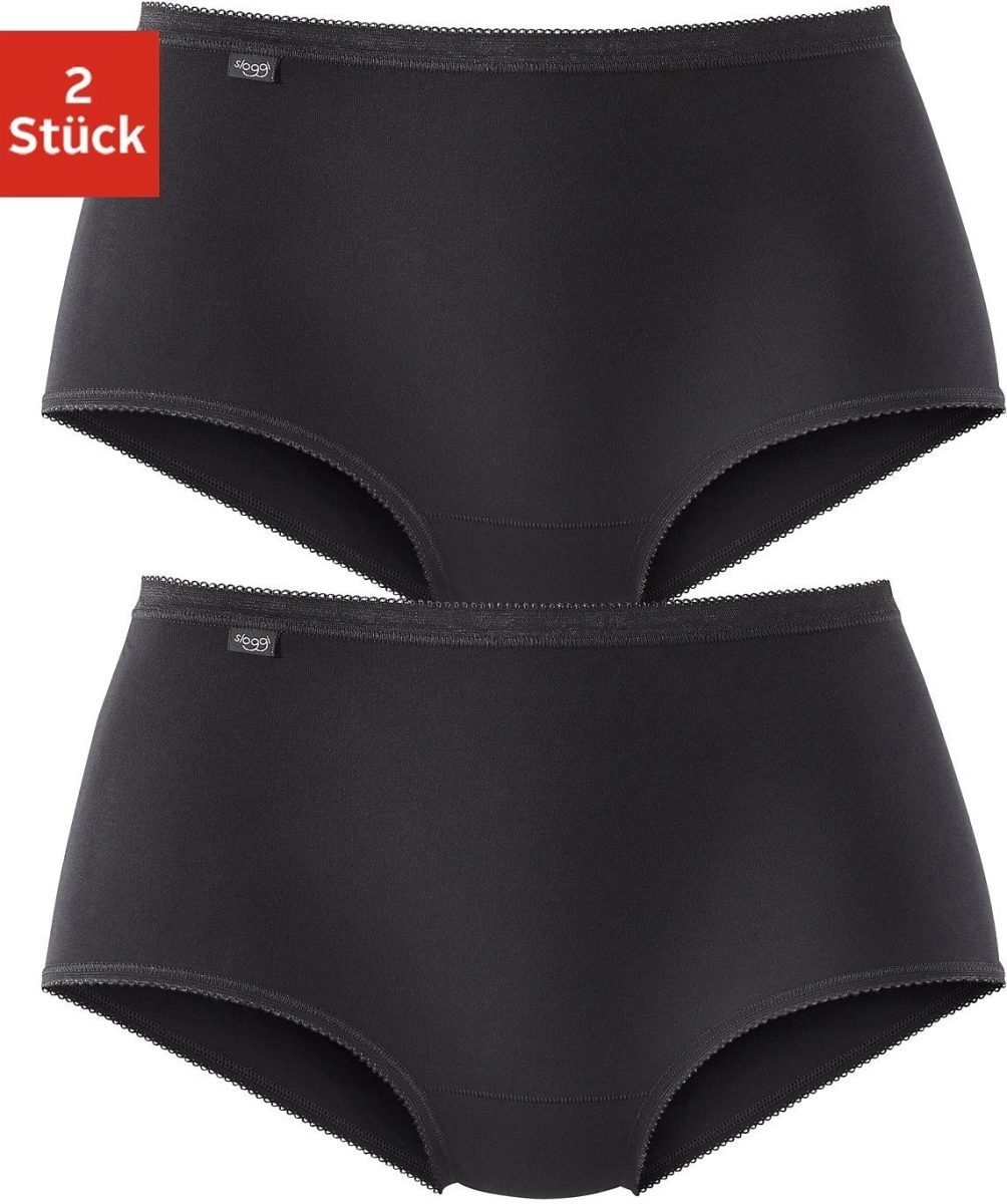 Sloggi Tailleslip met elastisch muizentandrandje (2 stuks)