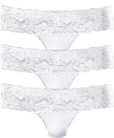 vivance active String met brede kanten boordjes (3 stuks)