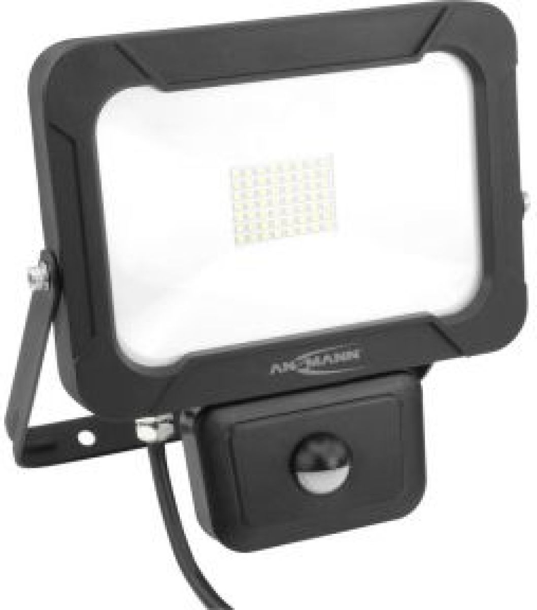 Ansmann floodlight+sensor  30W