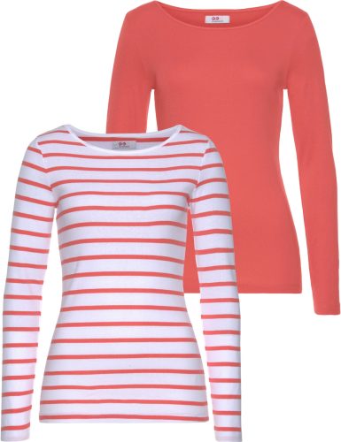Flashlights Shirt met lange mouwen met strepen (set, 2-delig, Set van 2)