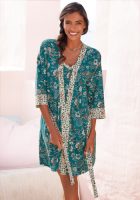 Lascana Kimono met bloemenprint all-over