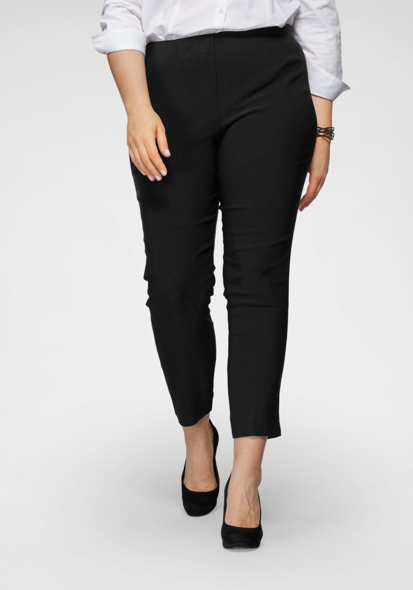 KjBRAND Stoffen broek Susie XS Ankle Bengaline Met comfortband