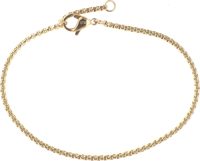 Firetti Edelstalen armband Venetiaanse kettingschakels, 2,0 mm breed Made in Germany