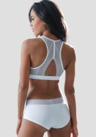 s.Oliver RED LABEL Beachwear Bustier racerback met kant