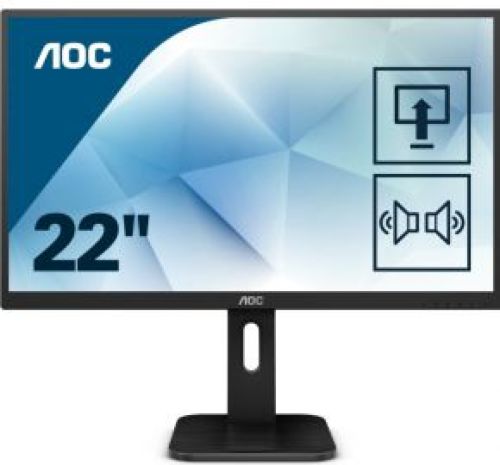 AOC 22P1 21.5  Full HD MVA Mat Flat Zwart computer monitor