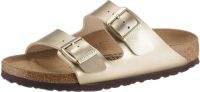 Birkenstock Slippers Arizona van glanzende birko-flor, schoenwijdte: smal