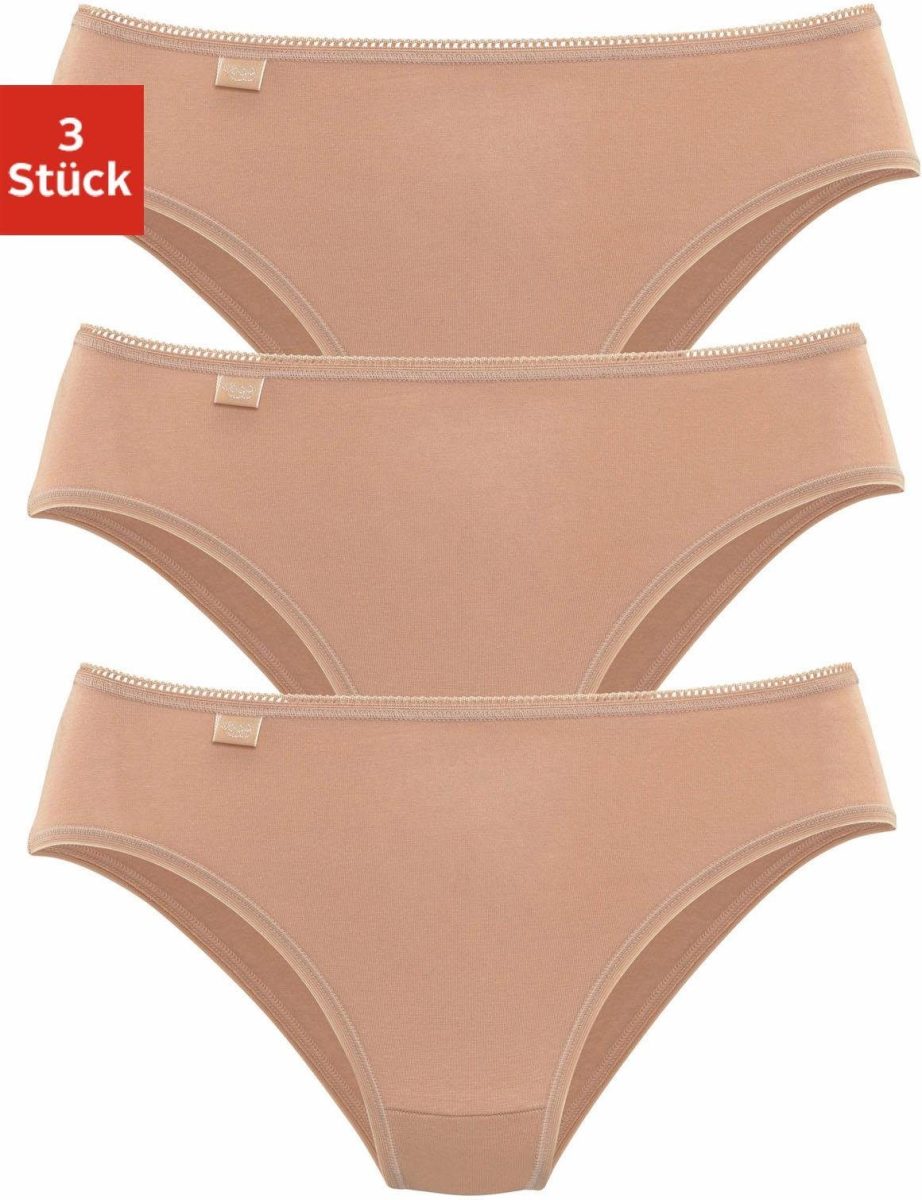 Sloggi Jazz-hipsters 24/7 Cotton met elastisch muizentandrandje (3 stuks)