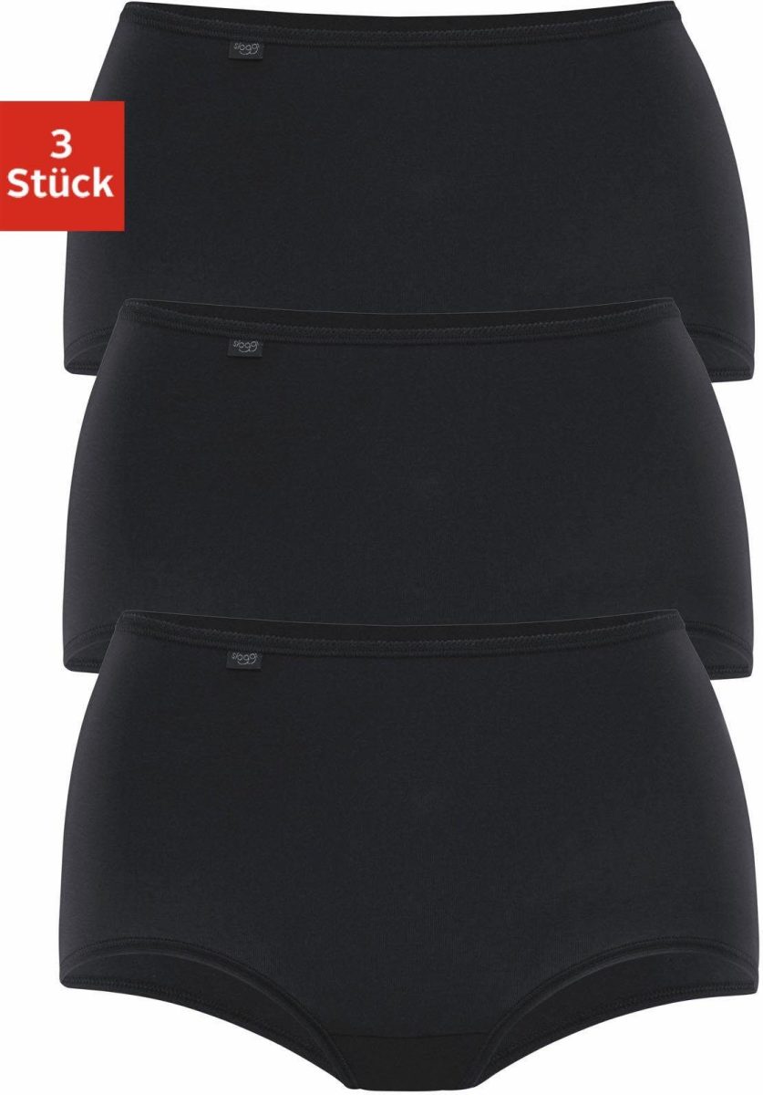 Sloggi Tailleslip 24/7 Cotton met elastisch muizentandrandje (3 stuks)