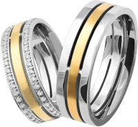 XENOX Partnerring XENOX & FRIENDS, X5020, X5021 naar keuze met of zonder zirkoontjes