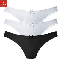 PETITE FLEUR String met kant achter (3 stuks)