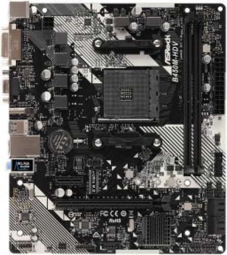 Moederbord AMD ASRock B450M-HDV R4.0