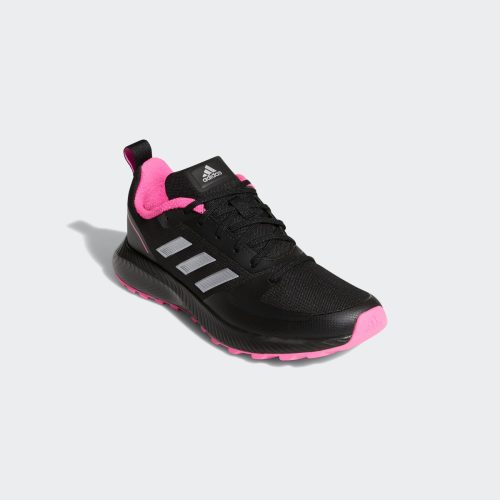 adidas Performance Runfalcon 2.0 hardloopschoenen trail zwart/zilver/roze