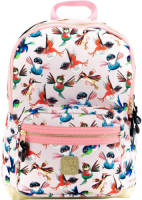 Pick & Pack rugzak Birds M lichtroze