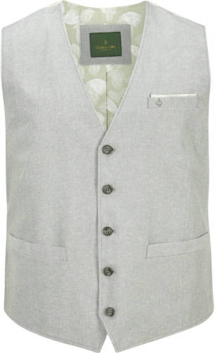 Charles Colby gilet DUKE DANIEL Plus Size lichtgroen
