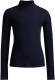 WE Fashion ribgebreide longsleeve donkerblauw