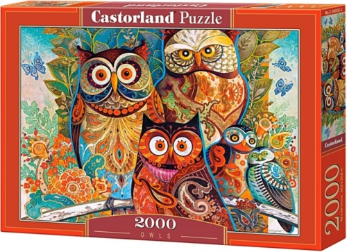 Castorland legpuzzel Owls 2000 stukjes