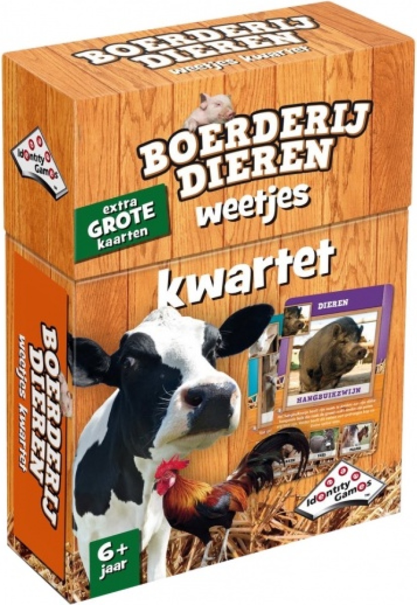 Identity Games boerderijdieren kwartet