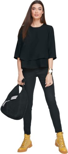 LINEA TESINI by Heine Blouse zonder sluiting in laagjes look