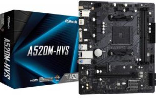 Moederbord AMD ASRock A520M-HVS