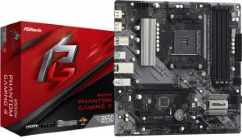 Moederbord AMD ASRock B550M Phantom Gaming 4