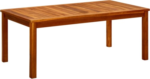 VidaXL Tuintafel 110x60x45 cm massief acaciahout