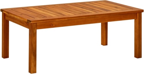 VidaXL Tuintafel 90x50x36 cm massief acaciahout