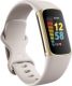 Fitbit Charge 5 Polsband activiteitentracker Goud, Wit