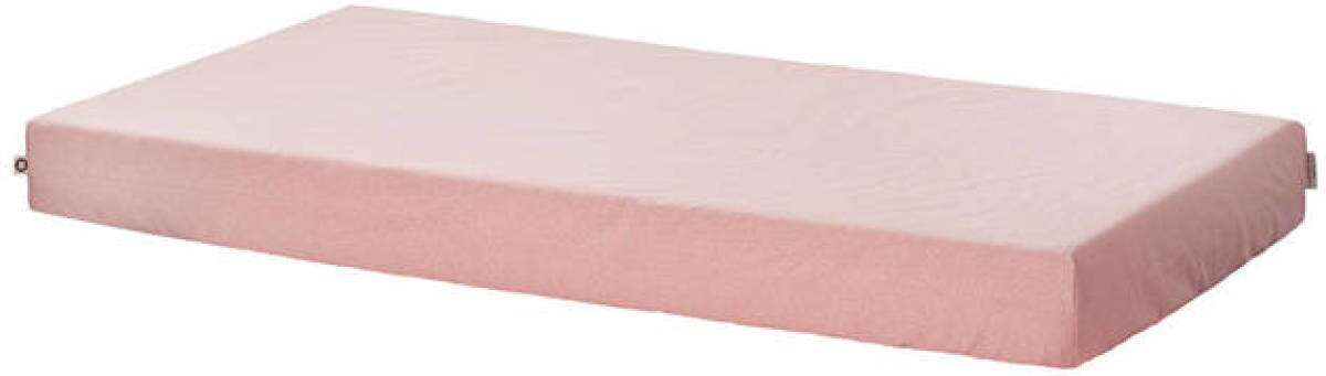 Noppies Baby Comfort Katoen (biologisch) Tiny Dot poplin ledikant hoeslaken 70x140 cm Misty Rose
