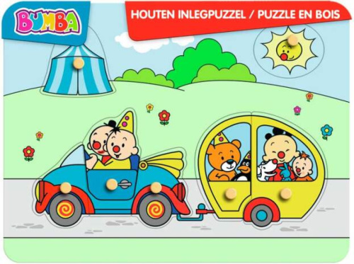 Studio 100 inlegpuzzel Bumba junior 30 x 22 cm hout 8 delig