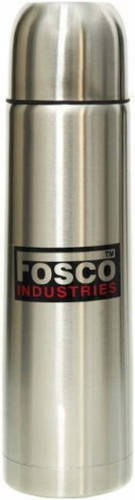Fosco Rvs Thermosfles/isoleerkan 0,5 Liter Zilver - Thermosflessen