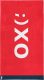 Seahorse Xo Strandlaken - 100% Katoen - 100x180 Cm - Red