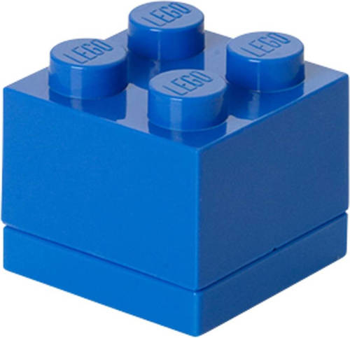 LEGO 4011 Mini Brick Box 2x2 Blauw