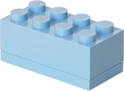 LEGO 4012 Mini Brick Box 2x4 Lichtblauw