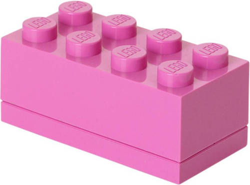 LEGO 4012 Mini Brick Box 2x4 Roze