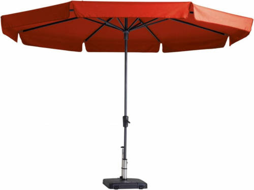 Madison Stokparasol Syros Dia. 350 Cm Brick Red