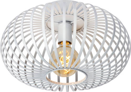 Lucide Manuela Plafonnière-wit-ø40-1xe27-60w-metaal