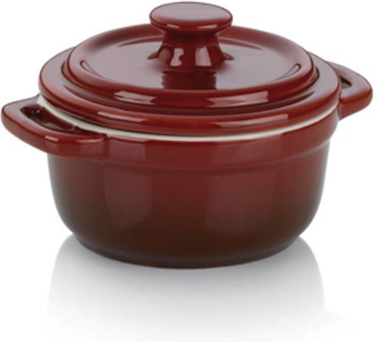 Mini Braadpan Keramiek Rood, 8 Cm - Kela Malin