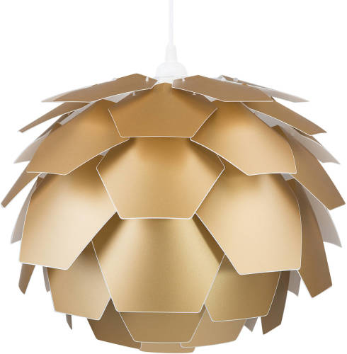 Beliani Segre S - Hanglamp-goud-synthetisch Materiaal