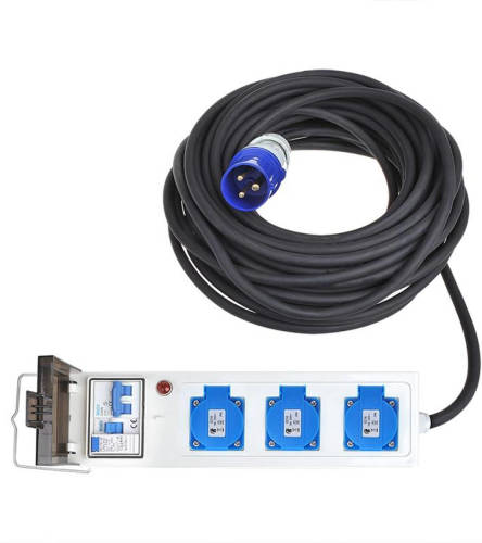 ProPlus Stroomunit Tent/vouwwagen Met Mccb En Rcd 10 Meter
