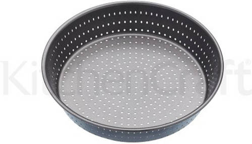 Ronde Diepe Bakvorm Geperforeerd, 23 Cm - Masterclass