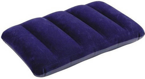 Intex Reiskussen Downy Pillow Blauw 43 X 28 X 9 Cm