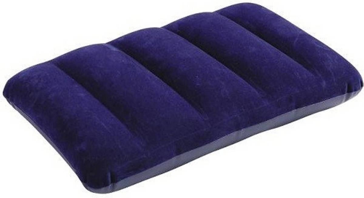 Intex Reiskussen Downy Pillow Blauw 43 X 28 X 9 Cm