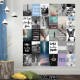 Walplus Muur Decoratie Sticker - Foto En Quote Collage